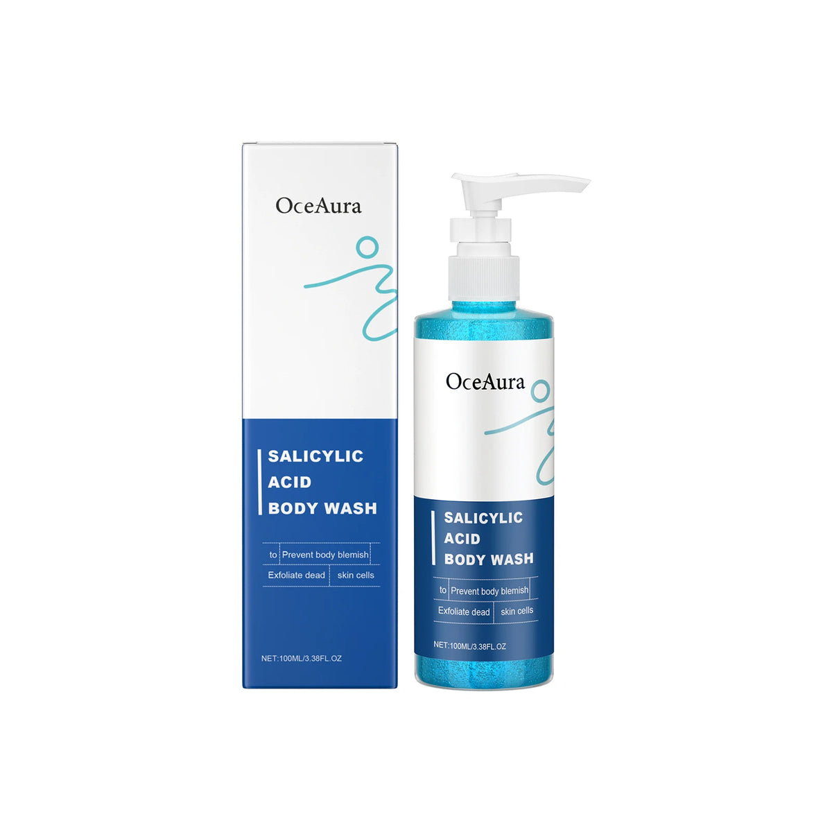 Salicylic Acid Exfoliat Shower Gel Remove Skin Dirt Prevent Pore Blockage Improve Skin Texture Cleansing Oil Control Body Wash