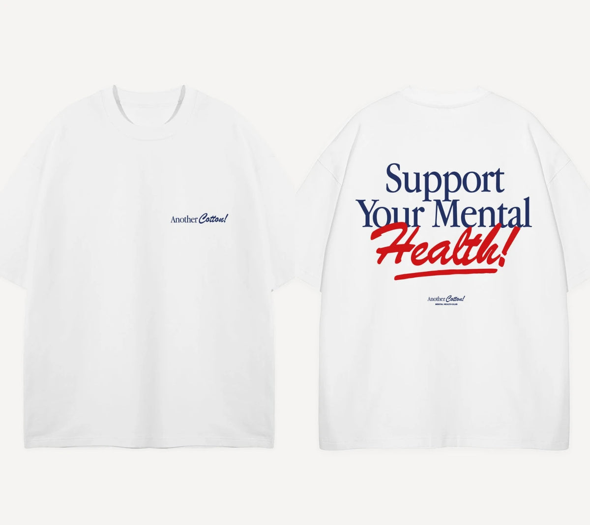 Health and Sport Club Oversized T-Shirt Another Cotton Lab Men Women Oversize Heavy Cotton Short Sleeves Male Female Clothing
