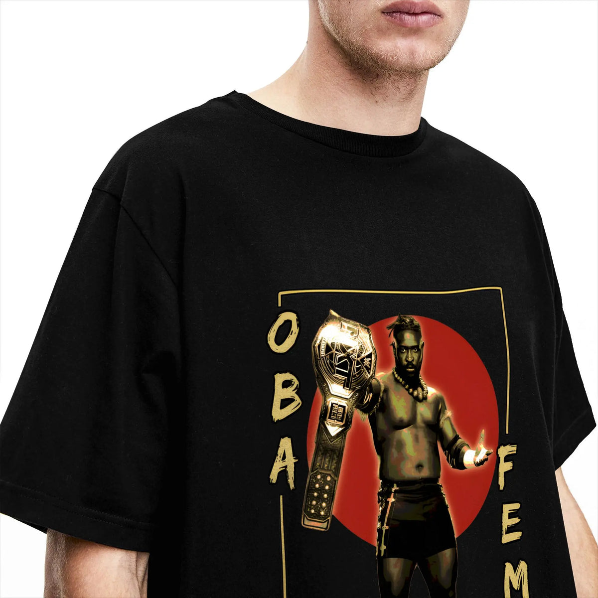 Oversized T-Shirt Oba Femi Poster Design Cotton T-Shirts Fashion Tshirt for Men Summer Aesthetic Casual Short Sleeve Clothes