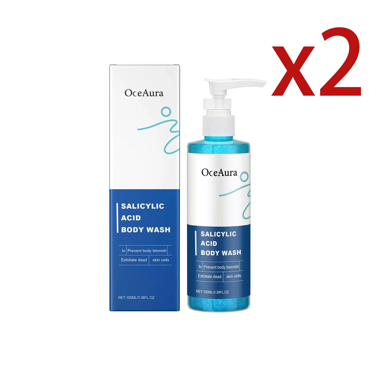 Salicylic Acid Exfoliat Shower Gel Remove Skin Dirt Prevent Pore Blockage Improve Skin Texture Cleansing Oil Control Body Wash