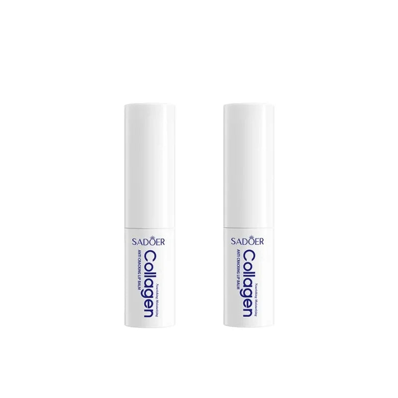 Collagen Moisturizing Lip Balm, Nourishing and Anti-Cracking, Long-Lasting Hydration, Moisturizes Lips
