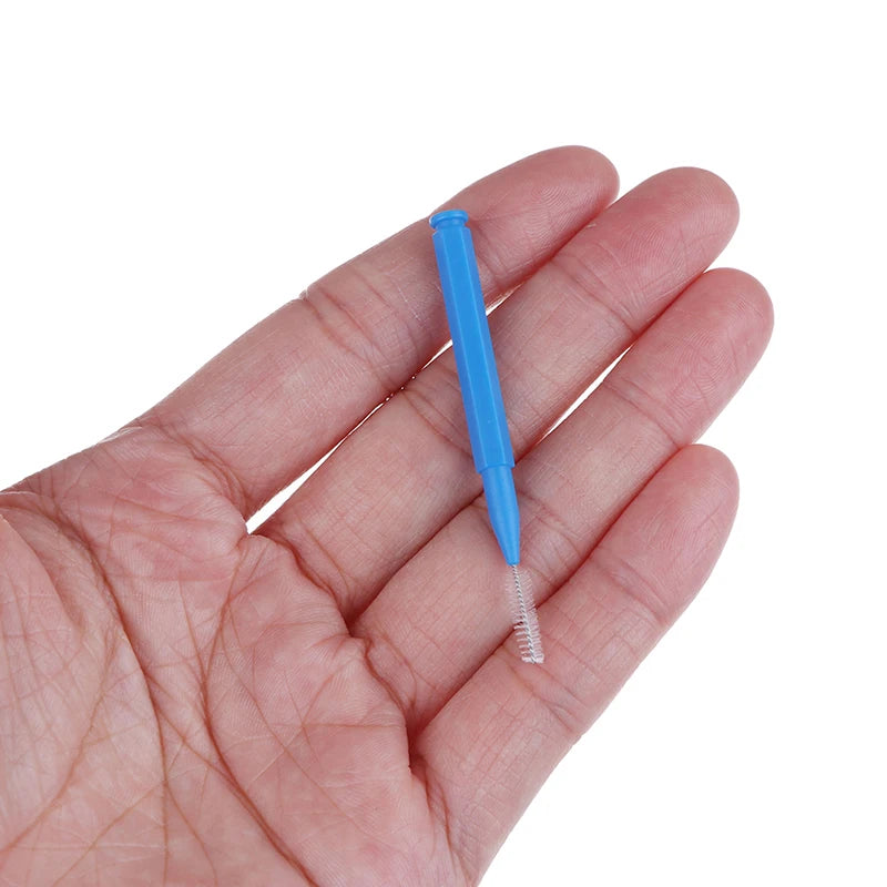 30pcs/lot terdental Brush Denta Floss Interdental Cleaners Dental Teeth Brush Toothpick Oral Care Tool