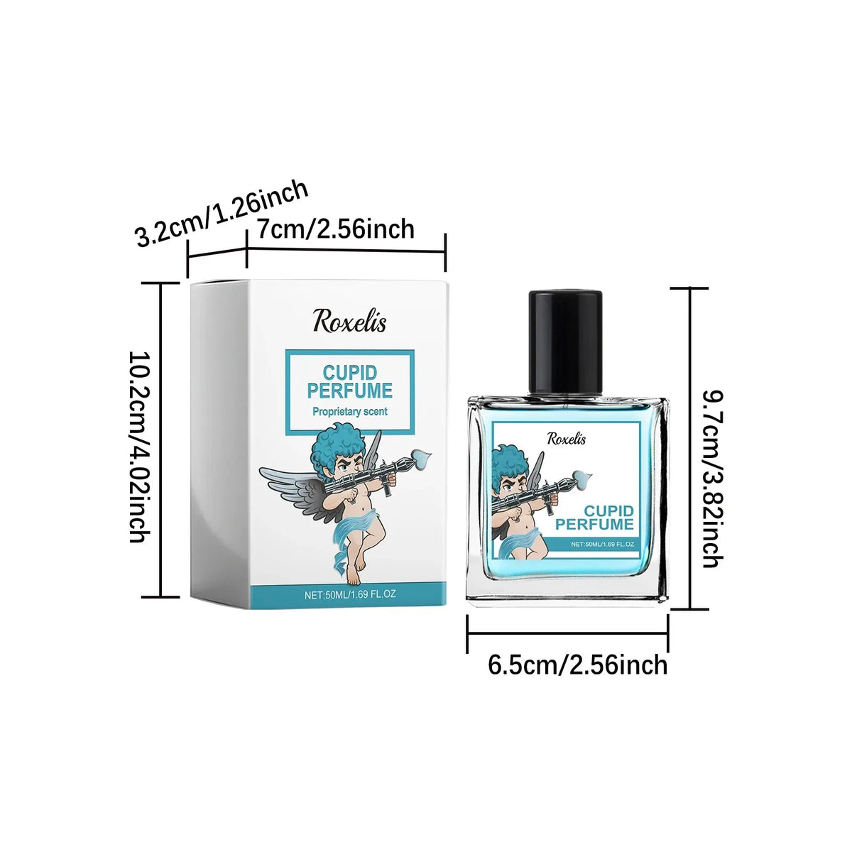 50ml Cologne Perfume Pheromone Cologne for Men Long Lasting Enhances Intimacy Man Perfume Hombre Perfume Attract Women