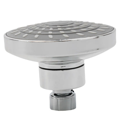 Shower Head Sprayer Adjustable Rainfall Wall-Mounted Chrome ABS Plastic High-Pressure Shower Heads Bathroom Fixture Accessories