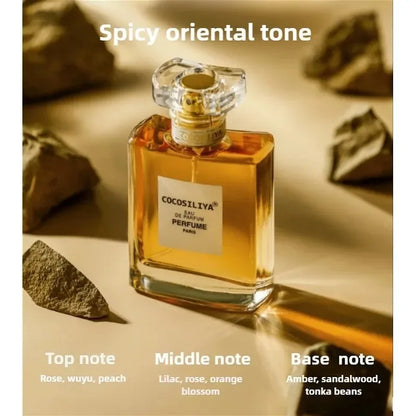 3PCS Women’s Perfume Set 50ml×3 Long Lasting Fragrance for Confident Free-Spirited Women with Floral Spicy and Woody Elegance