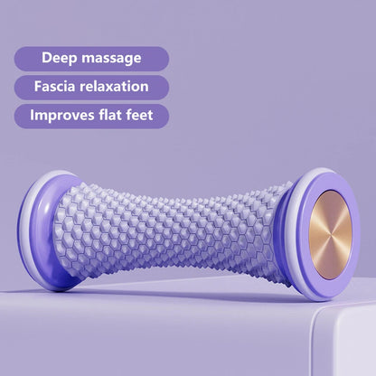 Foot Massager Massage Roller Yoga Massage Ball Plantar Fascia Roller Muscle Relaxation Care Plastic Manual Foot Massager Rollers
