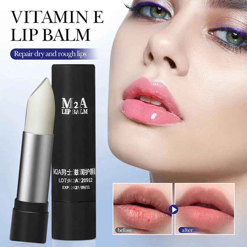 Long-lasting Moisturizing Lip Balm Lightens Lip Lines, Softens And Repairs, Fades Melanin And Removes Dullness Lip Balm 3.2g