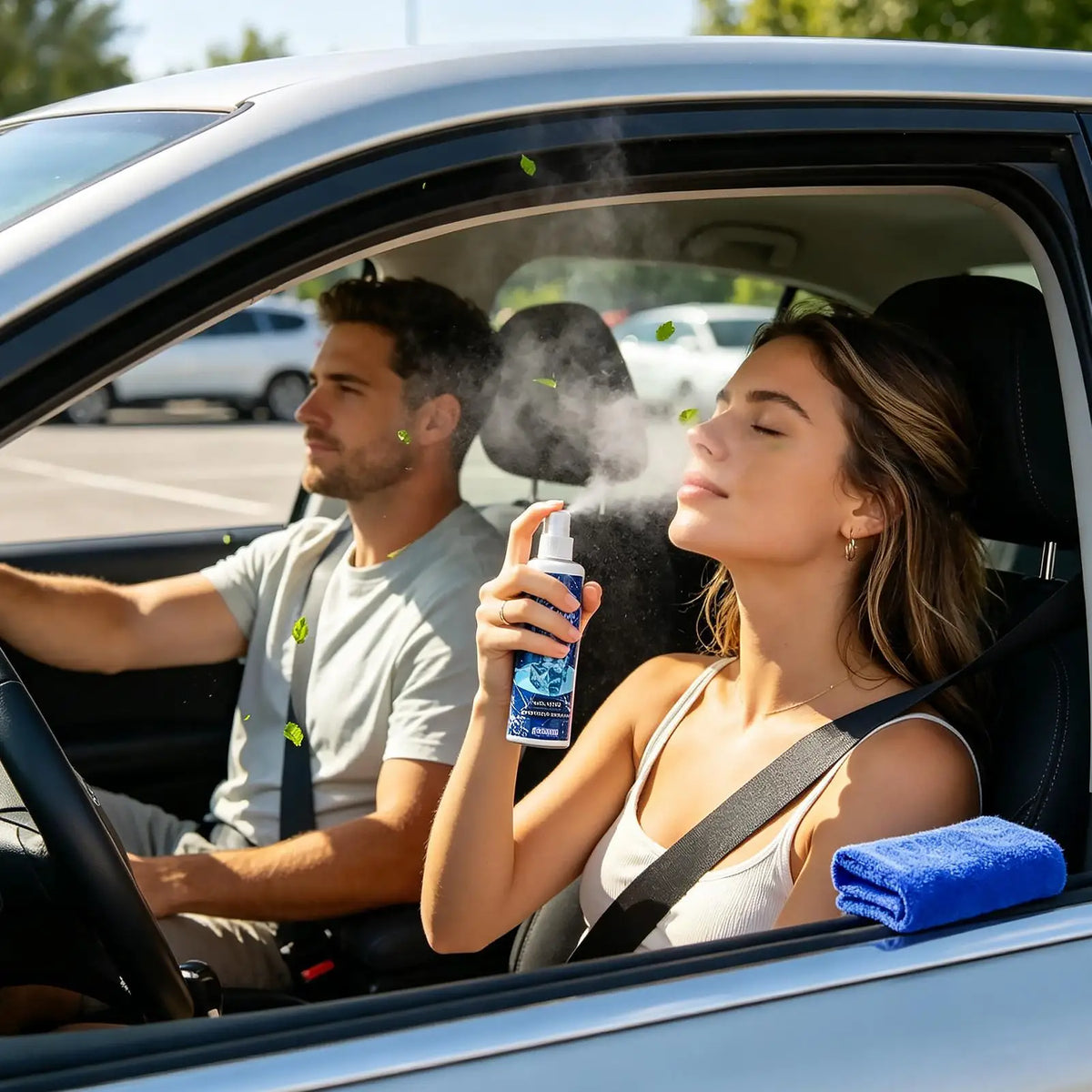 Cooling Body Spray 100ml Summer Refreshing Non Greasy Hot Weather Heat Relief Freezing Spray for Outdoor Beach Park Picnic