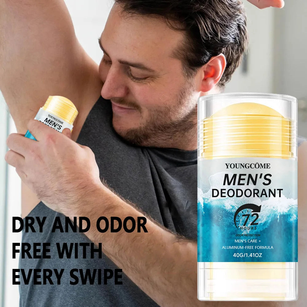 Body Deodorant 72H Anti Sweating Keep Drying Lasting Fragrance Remove Armpit Odor Underarm Refresh Sticks Fade Body Odor