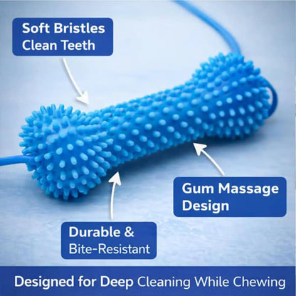 Pets Dog Chew Toys Dog Toothbrushing Toy Suction Cup Pull Rope Dental Chew Stick Rubber Teeth Cleaning Toy Interactive Toys