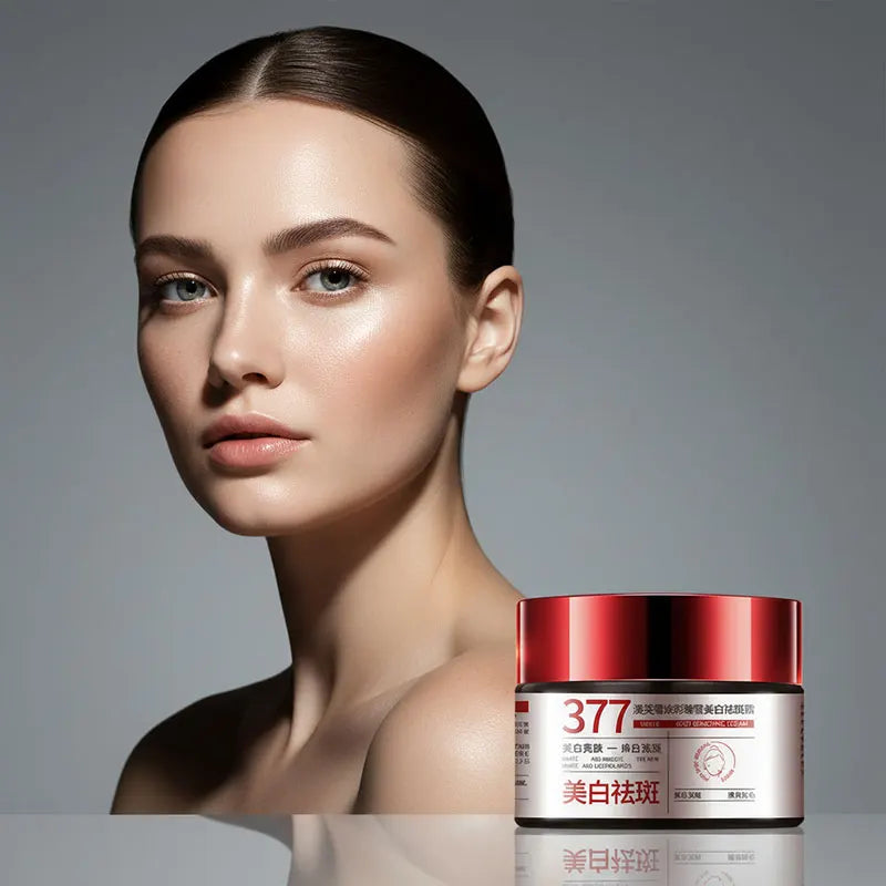 377 Facial Cream,Hydration Facial Moisturizer Skincare For All Skin Types Gentle &amp; Low-Irritant Formula Rejuvenating Cream
