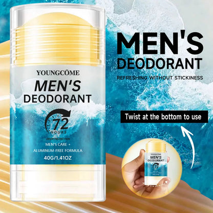 Body Deodorant 72H Anti Sweating Keep Drying Lasting Fragrance Remove Armpit Odor Underarm Refresh Sticks Fade Body Odor