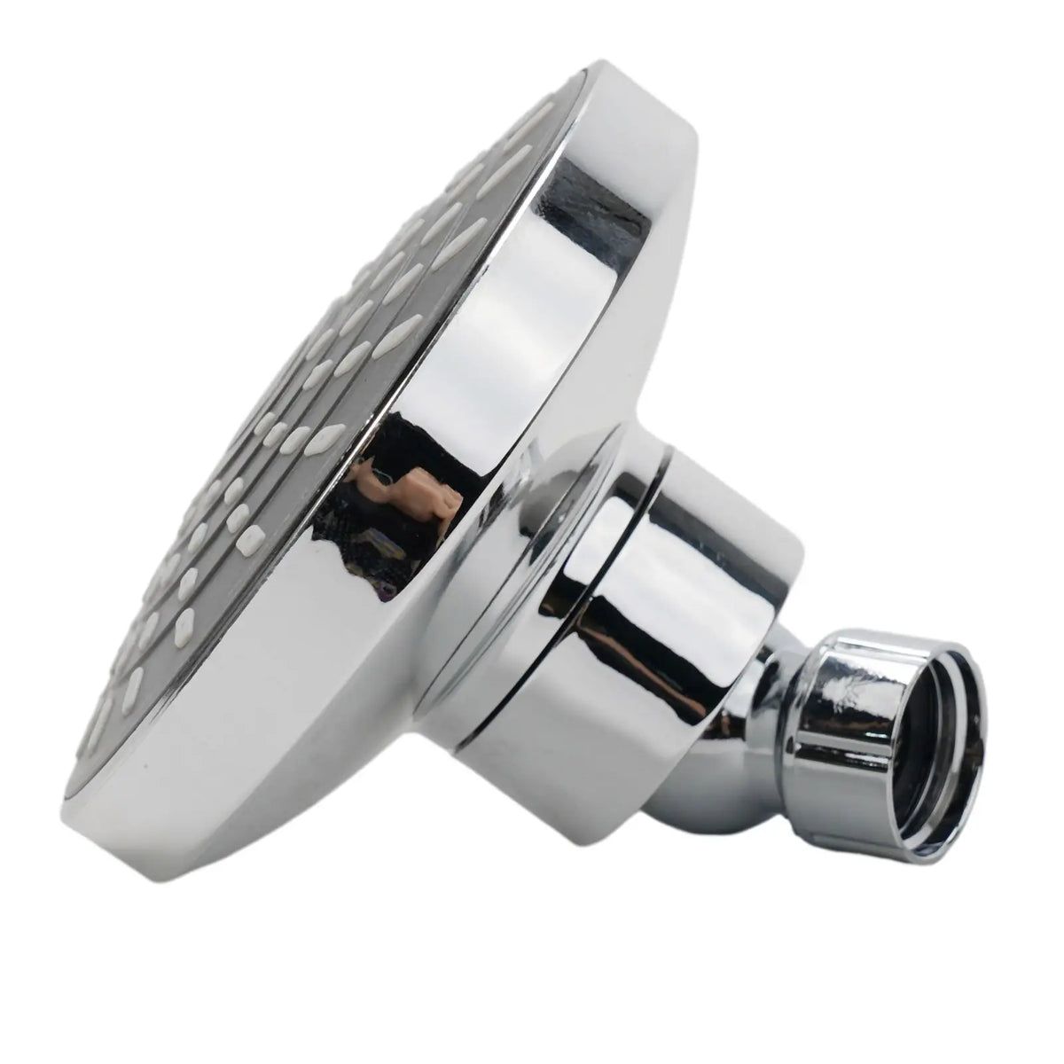 Shower Head Sprayer Adjustable Rainfall Wall-Mounted Chrome ABS Plastic High-Pressure Shower Heads Bathroom Fixture Accessories