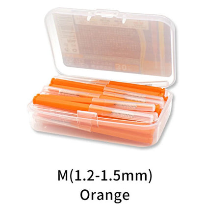 30pcs/lot terdental Brush Denta Floss Interdental Cleaners  Dental Teeth Brush Toothpick Oral Care Tool