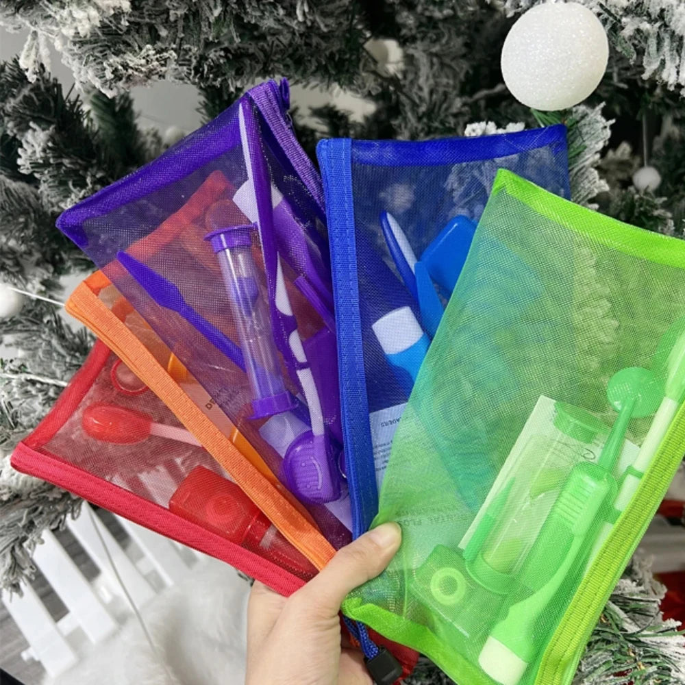 8pcs/set Dental Orthodontic Cleaning Kit Toothbrush Orthodontic Dental Cleaning Kit Travel Dental Kit Interdental Brush