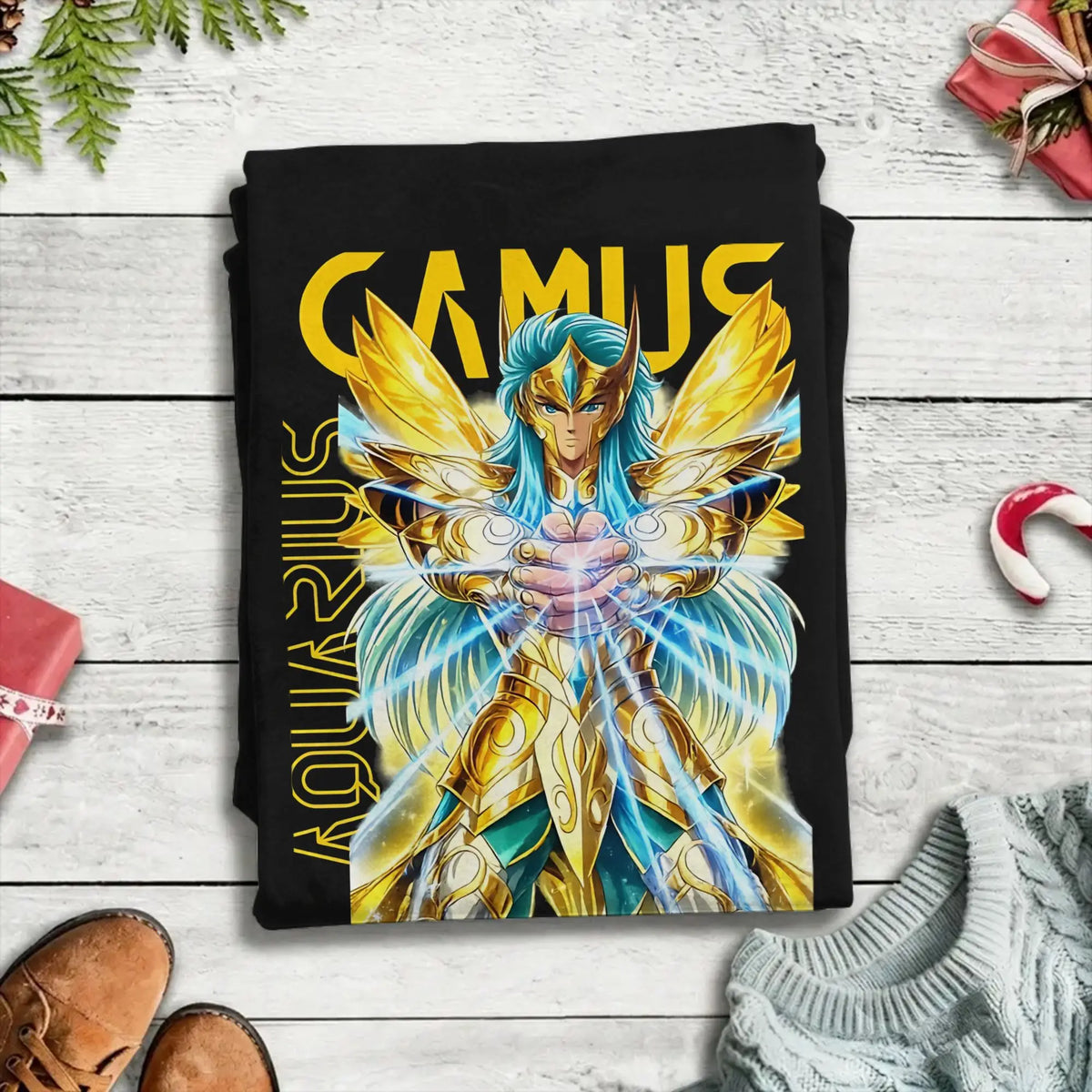 Oversized T Shirt Summer CAMUS KNIGHTS OF THE ZODIAC Fashion T-Shirts  Cotton Tee Shirt for Couple Y2K Funny Short Sleeve Tees