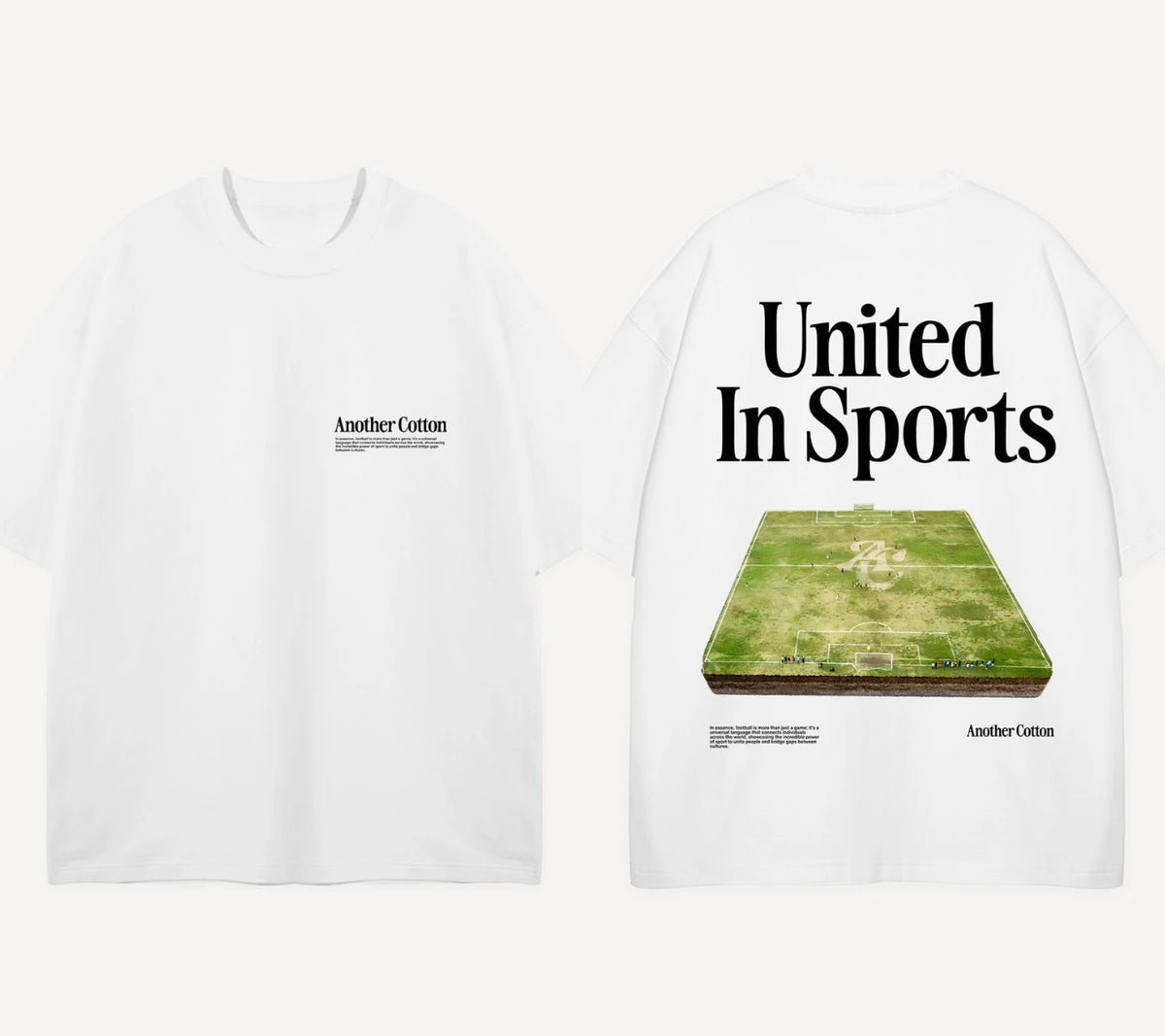 Health and Sport Club Oversized T-Shirt  Another Cotton Lab Men Women Oversize Heavy Cotton Short Sleeves Male Female Clothing