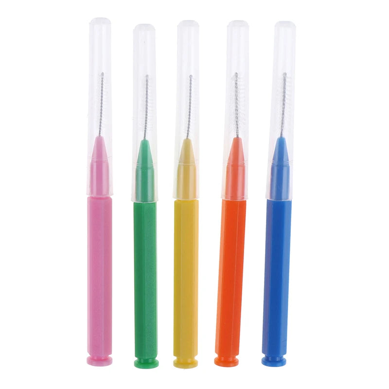 30pcs/lot terdental Brush Denta Floss Interdental Cleaners  Dental Teeth Brush Toothpick Oral Care Tool