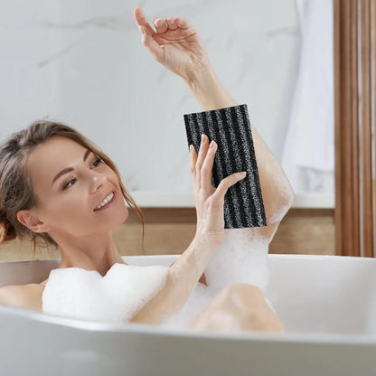 Body Exfoliator Towel Bath Body Back Wash Cloth Towel Bath Scrubber Exfoliating Scrub Shower Sponge Body Bathroom Accessories