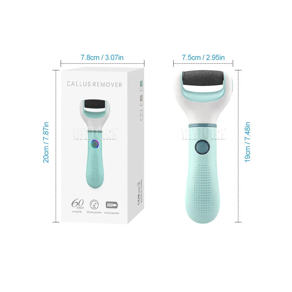 Electric Foot Grinder Dead Skin Remover Feet Scrubber Callus Shaver Remove Dry Dead Cracked Safe Foot Care Tool