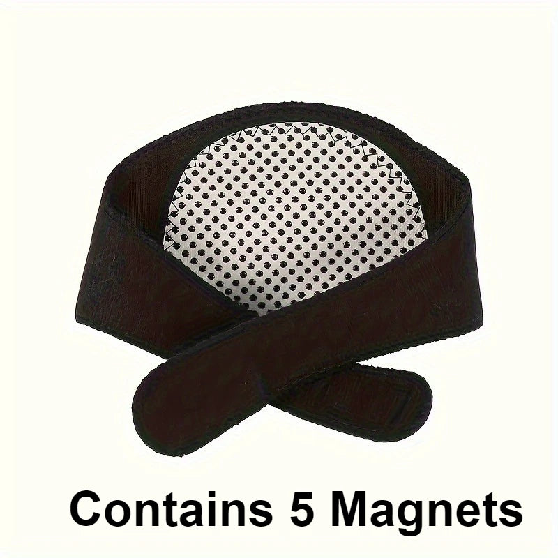 1-Pack Heated Neck Massager - Adjustable Ergonomic Design with Heat for Neck Back Shoulder, Durable Nylon, Ideal Gift