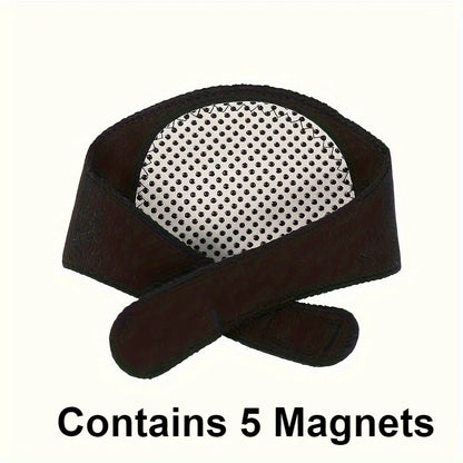 1-Pack Heated Neck Massager - Adjustable Ergonomic Design with Heat for Neck Back Shoulder, Durable Nylon, Ideal Gift