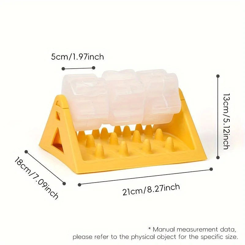 Interactive Dog Food Dispenser Toy - Puzzle Feeder with Leak-Proof Design, Slow-Feeding Design &amp; Durable PP Material for Dogs