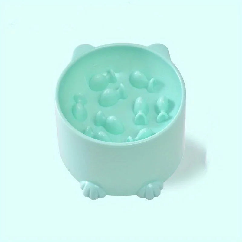 Cat Food Bowl, Rice Bowl, Slow Food, High Feet, Anti Choking Bowl, Cat Basin, Anti Choking, Anti Choking Neck, Relieve Anxiety
