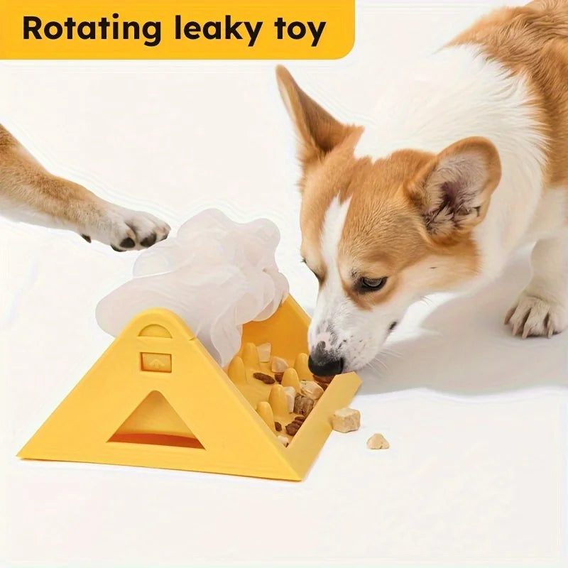 Interactive Dog Food Dispenser Toy - Puzzle Feeder with Leak-Proof Design, Slow-Feeding Design &amp; Durable PP Material for Dogs