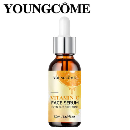 Facial Moisturizing Essence 30ml/50ml-Rich in Vitamin C,Aloe Vera and Hyaluronic Acid, moisturizes, brightens tightens the skin
