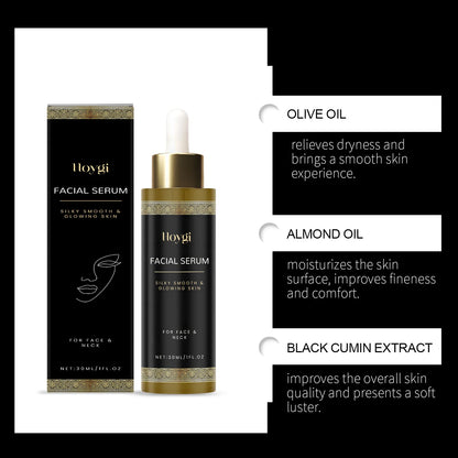 Facial Care Essence, Moisturizing, Radiance - Boosting, Lightweight, Hydrating, Smooth, Soft &amp; Elastic Skin, Skincare Serum