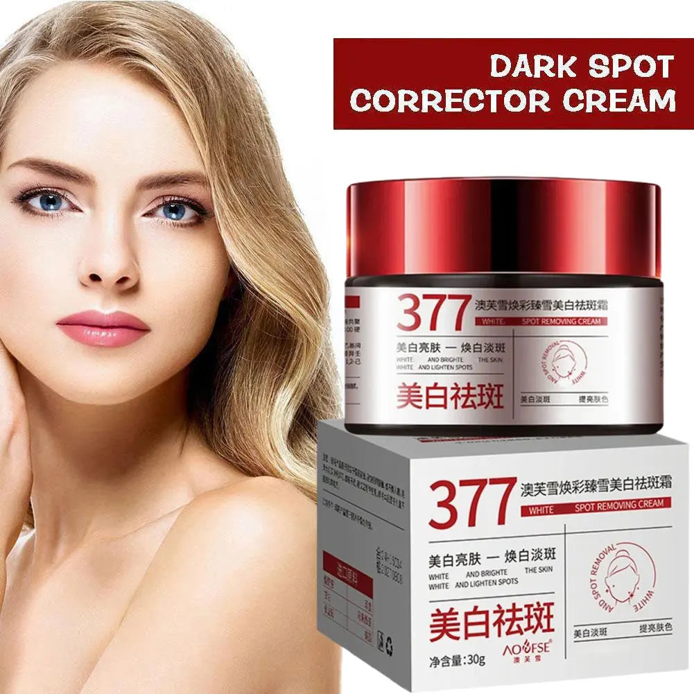 377 Facial Cream,Hydration Facial Moisturizer Skincare For All Skin Types Gentle &amp; Low-Irritant Formula Rejuvenating Cream