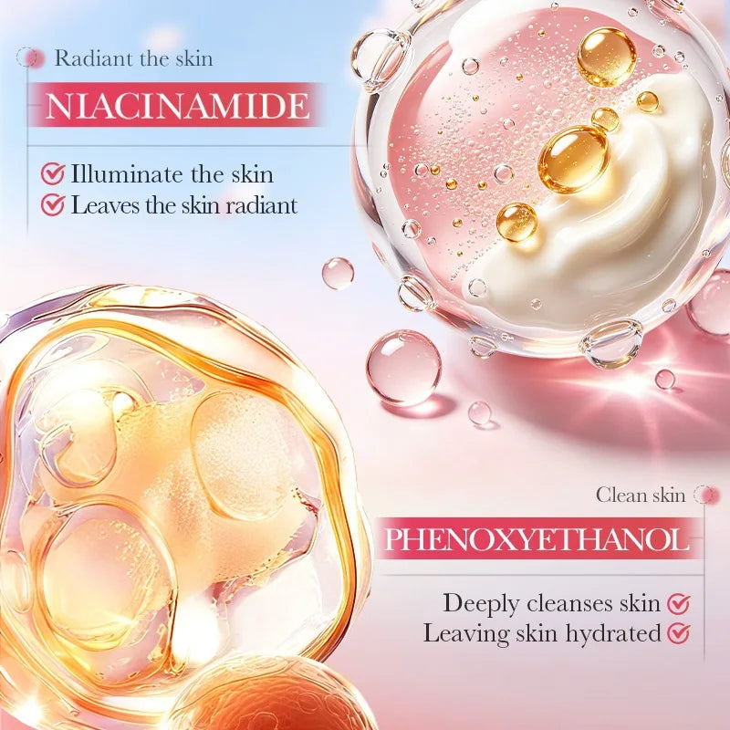 500ml SADOER Rose Fragrance Shower Gel Plant Extract Gentle Cleansing Moisturizing Soft Smooth Body Wash Daily Bath Skin Care