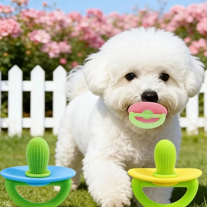 Small Dog Chew &amp; Teething Toy, Durable Stick Design, Functional Pet Pacifier for Daily Entertainment