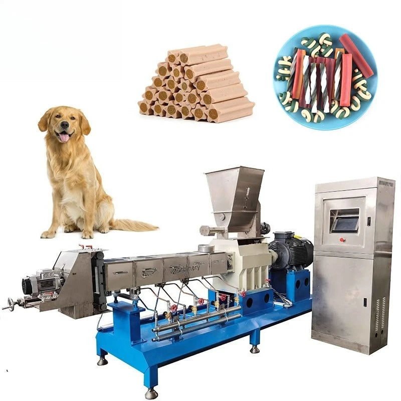 Good Pet Treats Dog Chews Food Making Machine Dog Treats Extruder Machine