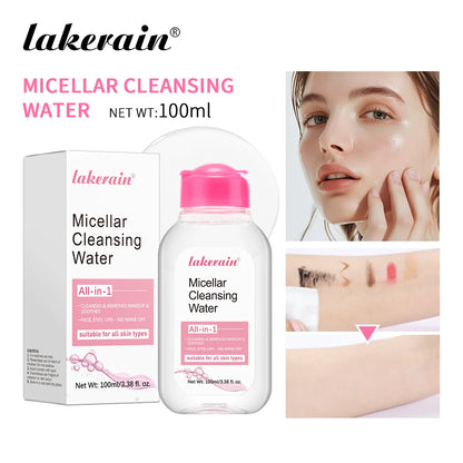 100ml Micellar Cleaning Water Hydrating Facial Cleanser Deep  Makeup Remover Cleaning Water Refresh Hydrate Cleansing Skin