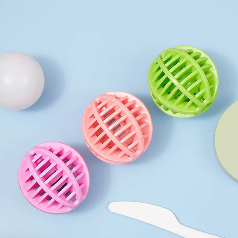 Durable Rubber Treat Dispensing Dog Ball Toy Bite Resistant Chew Toy For Teeth Grinding Boredom Relief Interactive Pet Training