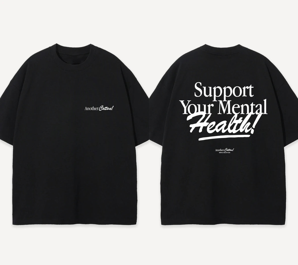 Health and Sport Club Oversized T-Shirt  Another Cotton Lab Men Women Oversize Heavy Cotton Short Sleeves Male Female Clothing