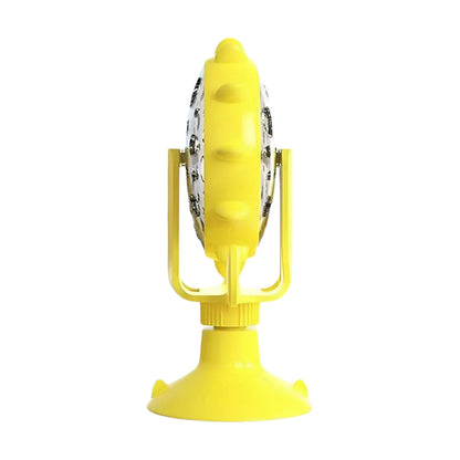 Pet Treat Dispenser Toy Spinning Windmill, Cat Self-Play Boredom Relief, Cat Entertainment Teaser Toy, 1PC