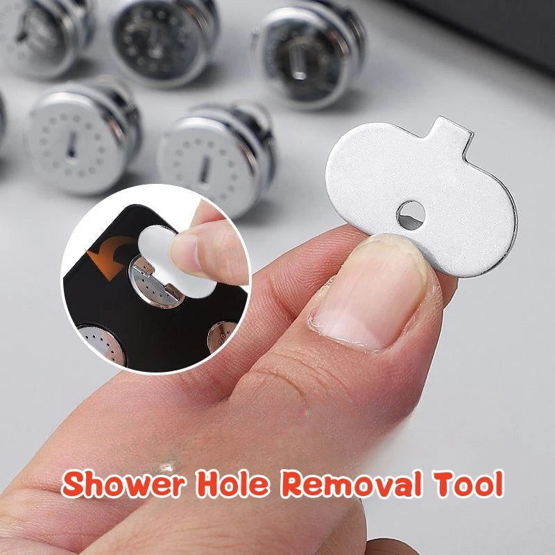 High Pressure Rainshower Head Magic Water Flow Rainfall Shower Head Mini Top Spray Water- Saving Shower Bathroom Accessories