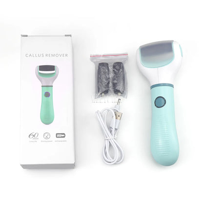 Electric Foot Grinder Dead Skin Remover Feet Scrubber Callus Shaver Remove Dry Dead Cracked Safe Foot Care Tool