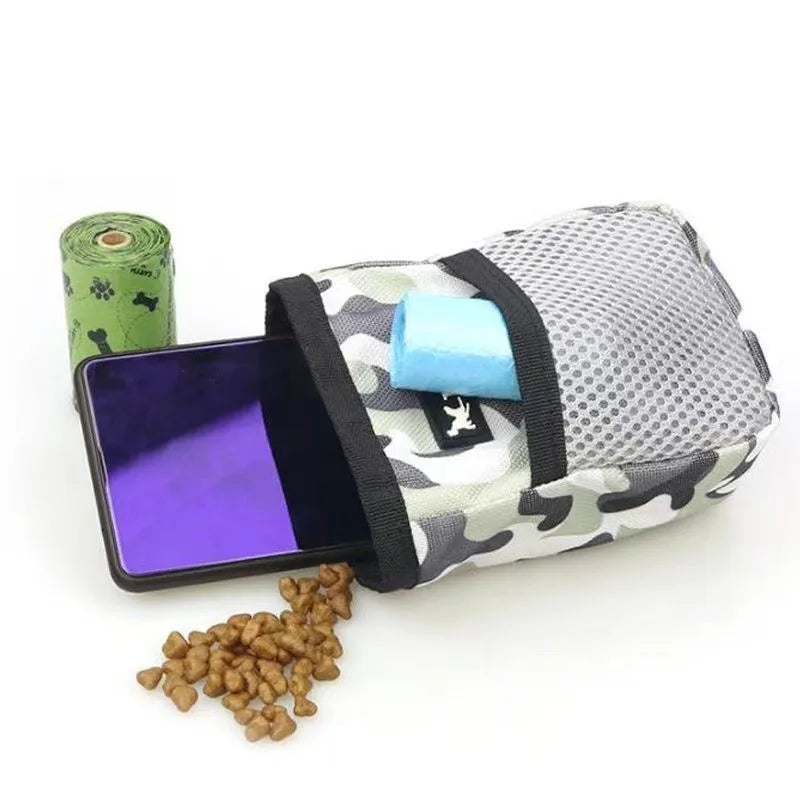 Pet Dog Puppy Training Treat Snack Bait Pet Feed Pocket Pouch Obedience Agility Pouch Food Bag Pocket Snack Reward Waist Bag