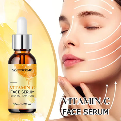 Facial Moisturizing Essence 30ml/50ml-Rich in Vitamin C,Aloe Vera and Hyaluronic Acid, moisturizes, brightens tightens the skin