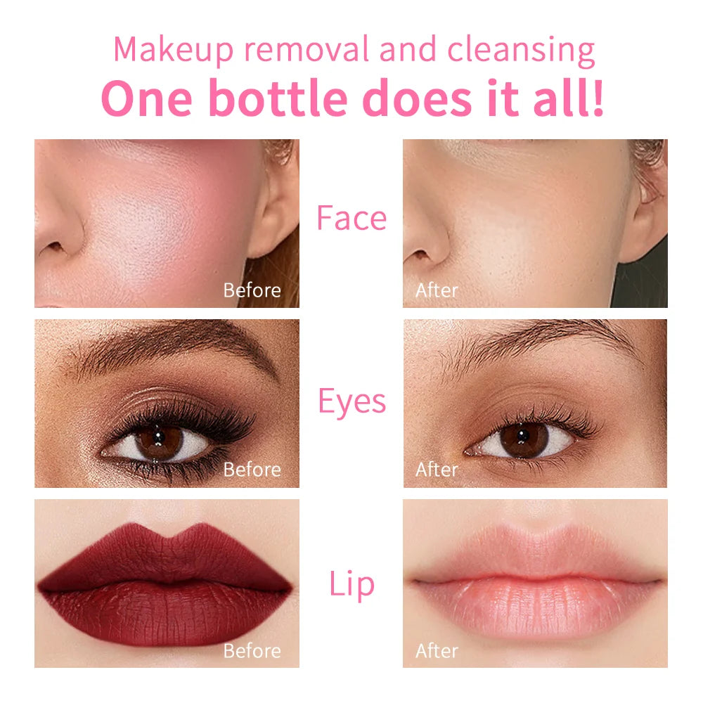 100ml Micellar Cleaning Water Hydrating Facial Cleanser Deep  Makeup Remover Cleaning Water Refresh Hydrate Cleansing Skin